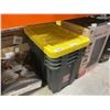 Image 4 : 4 SteelCore 80L Heavy Duty Tubs With Lids