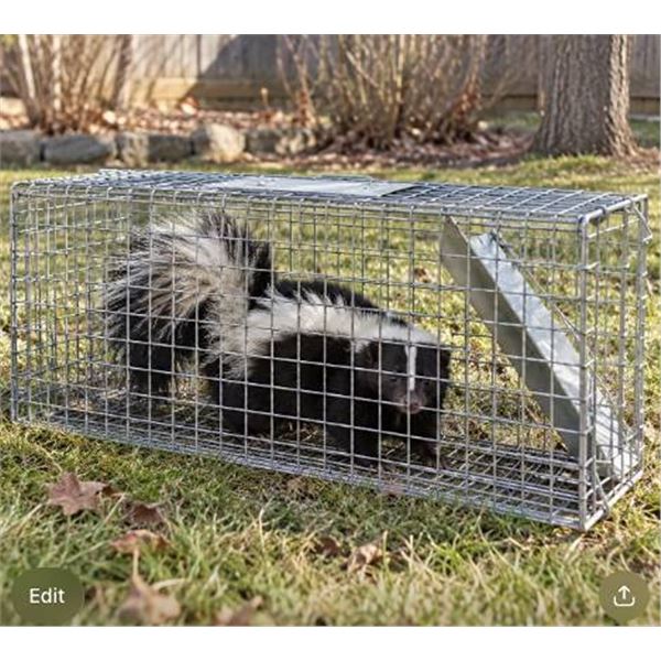 Havahart One Door Live Animal Cage Trap