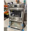 Image 1 : Stainless Double Wall Oven with Broken Panel