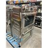 Image 3 : Stainless Double Wall Oven with Broken Panel
