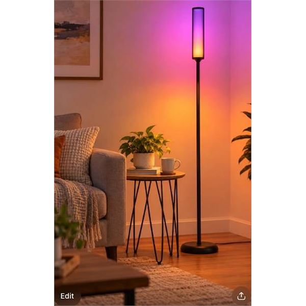 OUTON RGBICWW Floor Lamp With Timer Feature
