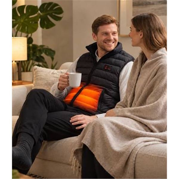 Size Large Adult Heated Vest with batteries