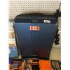 Image 2 : Samsonite Blue Hard Shell Luggage with Stickers