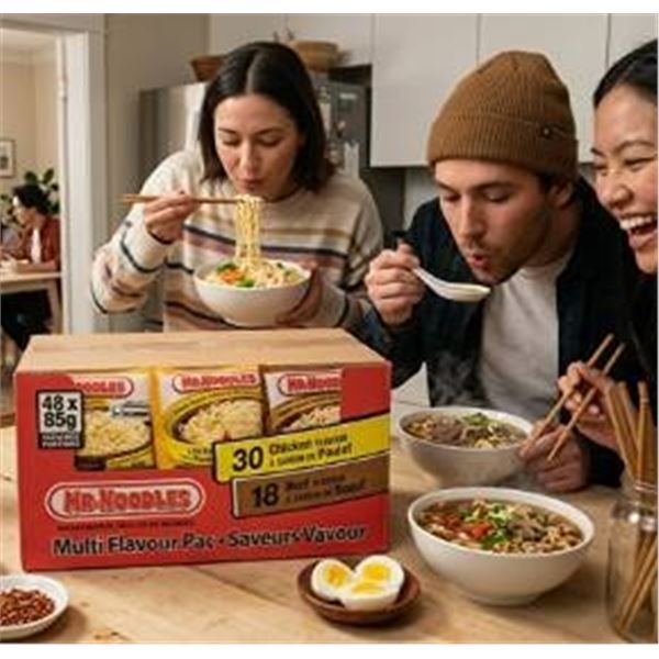 Mr. Noodles Multi Flavour Pack 48x85g