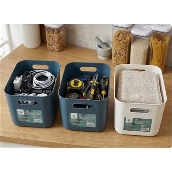 Home's Mark 16L Storage Basket with Lid