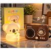 Image 1 : Koala Sleep Lamp and Gelielim RX-1500BT Radio Lot