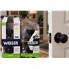 Image 1 : Weiser Passage Door Knob Sets, Bronze, 2 Pack
