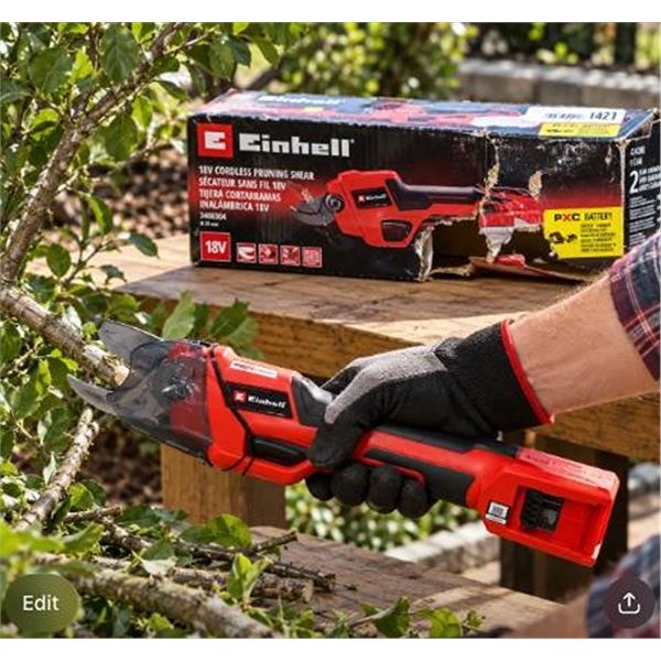 Einhell 18V Cordless Pruning Shear No Battery