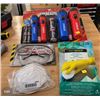 Image 1 : Flashlights, Latex Gloves, Masks, Goggles Lot