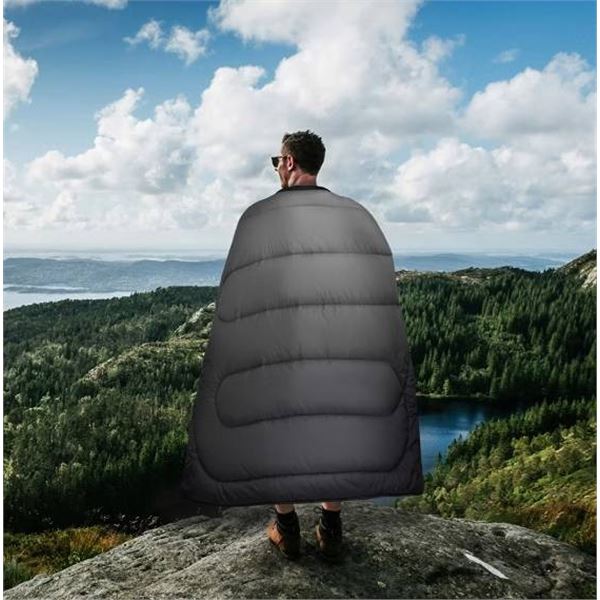 Below Zero - 2 in 1 Wearable Blanket 54x76in Grey