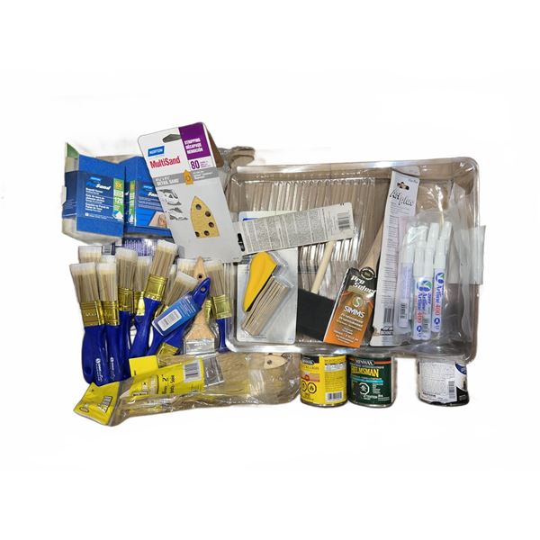 Paint Supplies SIMMS Bennett Brushes Lot