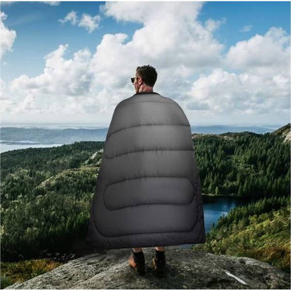 Below Zero - 2 in 1 Wearable Blanket 54x76in Grey