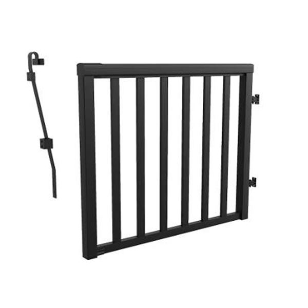 Regal Black 48" Wide Picket Gate Package