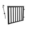 Image 1 : Regal Black 48" Wide Picket Gate Package