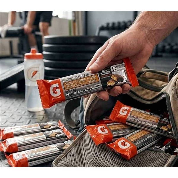 Gatorade Whey Protein Bar 12pk Chocolate Caramel