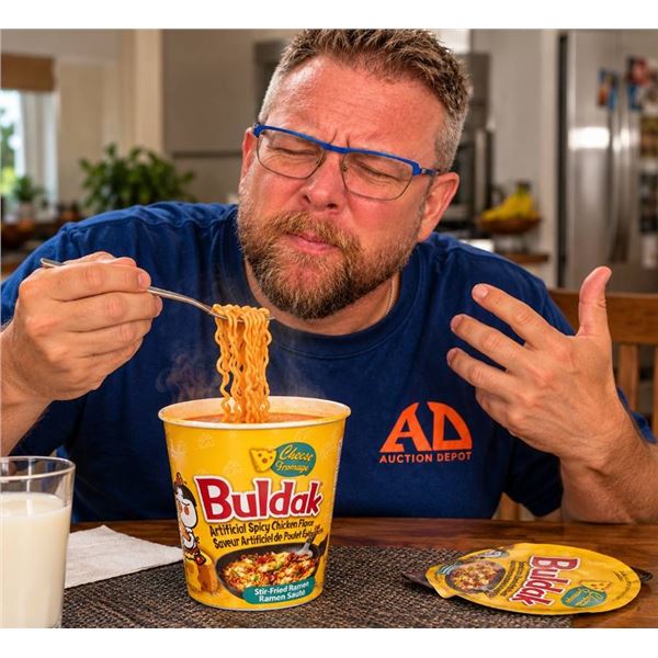 Buldak Spicy Chicken Noodle 6 Pack (70g Each)