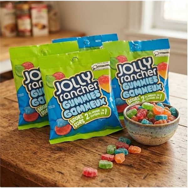 Jolly Rancher Gummies 10x182g Dual Flavours