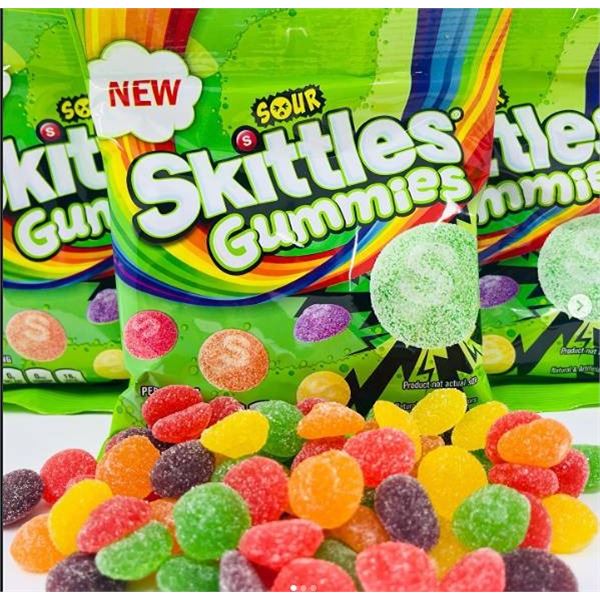 Skittles Sour Gummies 130g, 12-Pack