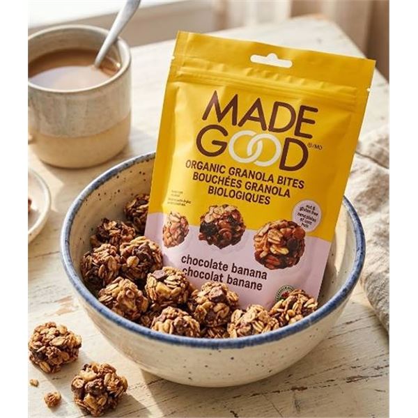 MadeGood Chocolate Banana Granola Bites 6x100g