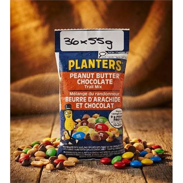 Planters Peanut Butter Chocolate Trail Mix 55g