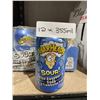 Image 2 : Warheads Blue Raspberry Soda 12 x 355ml Cans