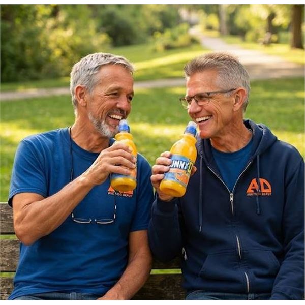 SunnyD Smooth Orange Drink 12 x 500ml Bottles