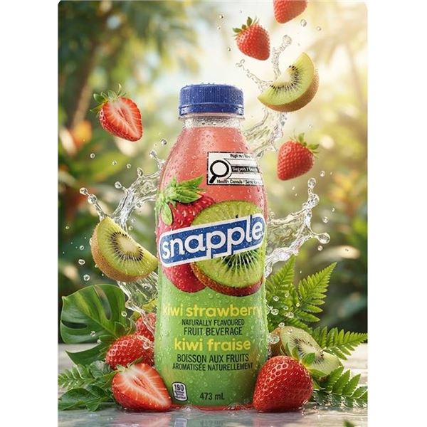 Snapple Kiwi Strawberry Drink 9x473ml