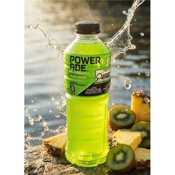 Powerade Melon Pineapple 10x710ml Bottles