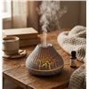 Image 1 : HIZO A18 Flame Aroma Diffuser Crackle Finish