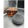Image 2 : HIZO A18 Flame Aroma Diffuser Crackle Finish
