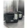Image 2 : Roots Black Lunch Bags Set of Two