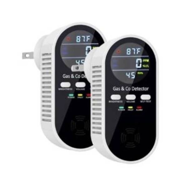 FLUNGSKY KH168 Carbon Monoxide Gas Alarm 2 Pack