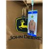 Image 3 : John Deere Brown Logo Hoodie Size Large