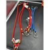 Image 2 : Lot of Assorted Sizes Red And Blue Bungee Cords With Hooks