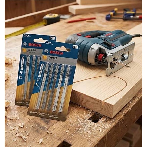 5Packs Bosch T101B Jig Saw Blades 5pc Each