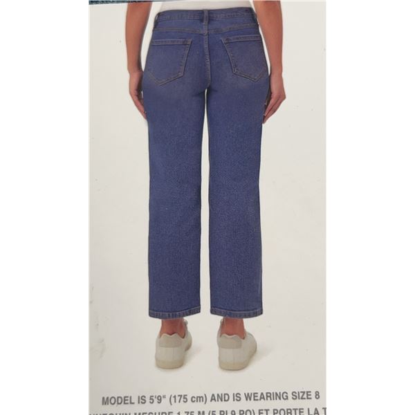 Kensie Jeans High Rise Straight Size 8