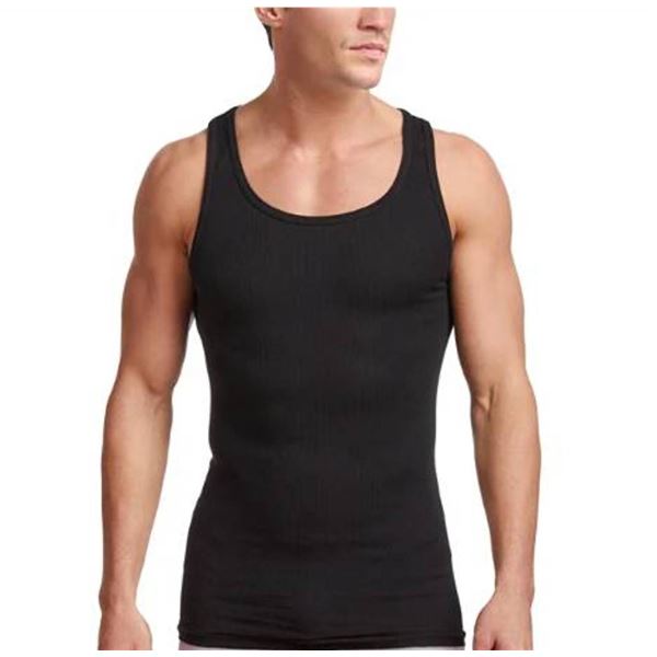 Stanfield's 5 Rib Tanks Black XL Cotton