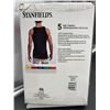 Image 3 : Stanfield's 5 Rib Tanks Black XL Cotton