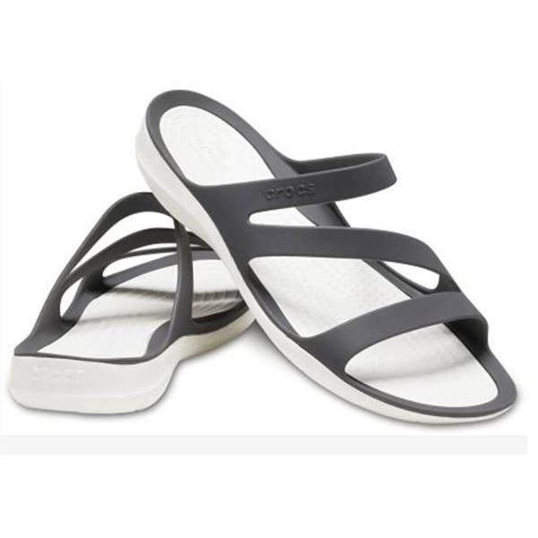 Crocs Women's Black Slide Sandals Size 9