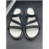 Image 2 : Crocs Women's Black Slide Sandals Size 9
