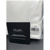 Image 3 : Hush King Bamboo Cotton Cooling Sheets Set White