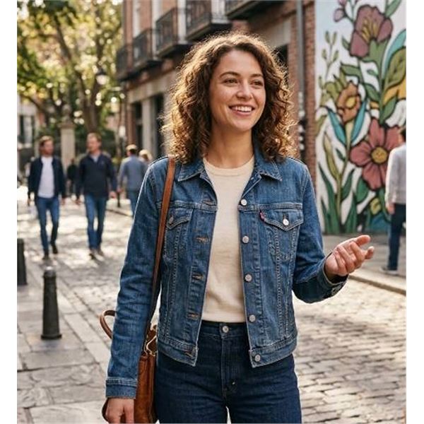 Levi's Denim Jean Jacket Size XL