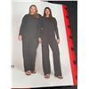 Image 3 : TKEES 2-Piece Lounge Set Black Size M