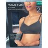 Image 2 : Halston Flex Bra 2-Pack XL/1X Black