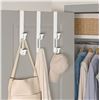 Image 1 : Neatfreak 3 Pc Over-the-Door Non-Slip Hooks