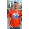 Image 1 : Edmonton Oilers NHL T-Shirt Size L/G Orange