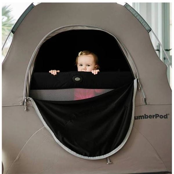 SlumberPod Black & Gray 3.2 Combo With Fan