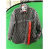 Image 2 : Pepe Jeans Quilted Black Denim Shirt Jacket M