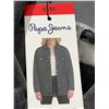 Image 3 : Pepe Jeans Quilted Black Denim Shirt Jacket M