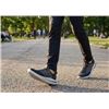 Image 1 : Skechers Men's Black Memory Foam Shoes Size 9